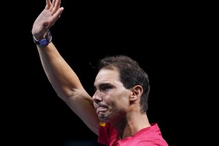 Rafael Nadal a dit au revoir au monde du tennis professionnel devant son public à Malaga. KEYSTONE/AP/Manu Fernandez